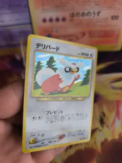 Pokemon Karte Card Botogel Delibird Neo Revelation 2000 Holo Wotc japanese NM- - Image 3