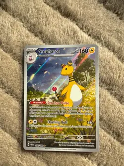 Pokemon TCG Ampharos 090/086 Chaos Rising IR NM - Image 1