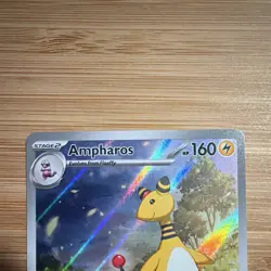 Nintendo Ampharos Secret Rare Holo EN 090/086 Stage 2 160 HP Pokemon TCG - Image 2