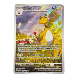 Pokemon Tranquility 120/86 SIR Chaos Rising Ampharos 090/086 English - Image 1