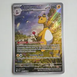 The Pokemon Company Pokemon TCG Ampharos 090/086 CR Rare Holo EN 160 HP - Image 1