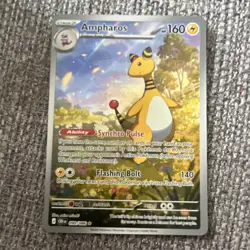 Pokemon TCG chaos rising Ampharos 090/086 Rare Holo 160 HP English - Image 1