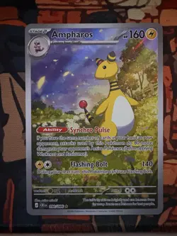 Ampharos 090/086 Illustration Rare Pokemon TCG: Chaos Rising - English - Image 1