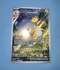 Pokemon Ampharos 090/086 Full Art Reign 160HP - Image 1