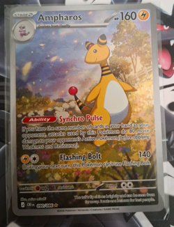 Ampharos 090/086 chaos rising Holo Rare Stage 2 160 HP Pokemon TCG English 2023 - Image 1