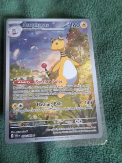 Ampharos 090/086 chaos rising Holo Rare Stage 2 160 HP Pokemon TCG English 2023 - Image 3