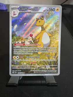 Pokemon TCG Ampharos 090/086 Chaos Rising Full Art - Image 1