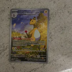 Pokemon TCG Crown Zenith Ampharos 090/086 Rare Holo English - Image 3