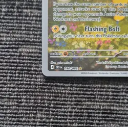 Pokemon TCG Crown Zenith Ampharos 090/086 Holo Rare Full Art English 2026 - Image 2