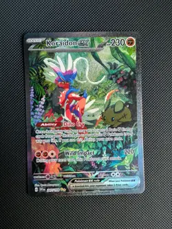Koraidon ex 247/198 Scarlet & Violet Pokemon Special Illustration Rare Near Mint - Image 1