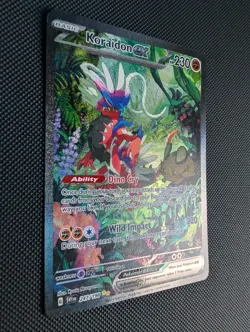 Koraidon ex 247/198 Scarlet & Violet Pokemon Special Illustration Rare Near Mint - Image 2
