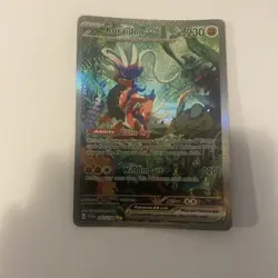 Pokemon Koraidon EX Scarlet & Violet Base 247/198 Holo Special Illustration Rare - Image 1