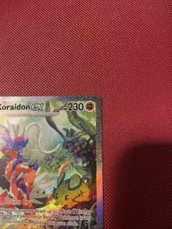 Pokemon TCG Koraidon EX Scarlet Violet Base 247/198 Special Illustration Rare - Image 2