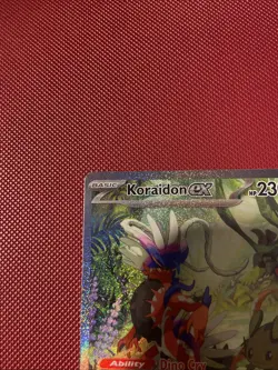Pokemon TCG Koraidon EX Scarlet Violet Base 247/198 Special Illustration Rare - Image 5