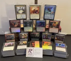 Bulk Lots 100+ Magic The Gathering Cards: MTG Mythic/Rare/Foil/Uncommon/Common - Image 1
