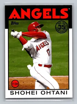 2021 Topps Baseball SHOHEI OHTANI #86B-27 NM - Image 1