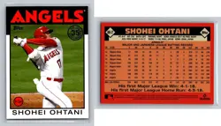 2021 Topps Baseball SHOHEI OHTANI #86B-27 NM - Image 3