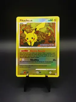 Pokemon Mysterious Treasures Pikachu Stamped Reverse Holo Card 94/123 2007 LP - Image 1