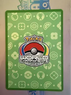 Pikachu Ex Pokemon World Championship 2025 Deck Stamped Ryan L Box Fresh - Image 4