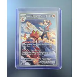 Pokemon Ethan's Magcargo 222/217 ASC En Rare Regular Stage 1 130 HP English Card - Image 1