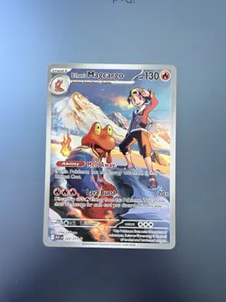 Pokemon Ethan's Magcargo 222/217 ASC En Rare Regular Stage 1 130 HP English Card - Image 2