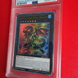 Yu-Gi-Oh TCG Red Eyes Flare Metal Dragon PSA 9 - Image 3