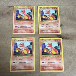 Charmander 9/108 Pokemon card XY Evolutions 4 Card Lot - Image 1