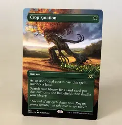 MTG Crop Rotation - Borderless - 2XM NM - Image 1