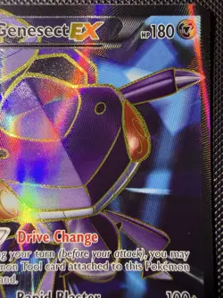 Pokemon TCG Genesect EX Full Art Holo Card 120/124 Fates Collide - Image 2