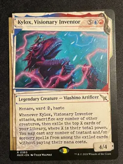 MTG Kylox, Visionary Inventor (Showcase), NM-Mint, (MKM #0365) Regular - Image 1