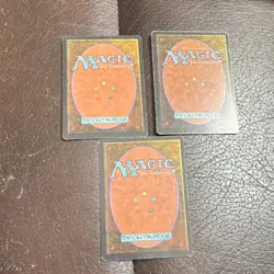 Sinkhole x3 Unlimited MTG Black Sorcery Regular EN - Image 2