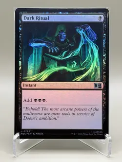 Dark Ritual - Commander: Marvel Super Heroes (MSC) Foil - Image 1