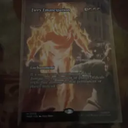 Marvel Super Heroes #0070 Fiery Emancipation Borderless - Image 1