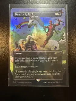 Deadly Rollick (Rainbow Foil) Secret Lair Drop Foil - Image 1