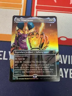 The Mind Stone (Borderless) Marvel Super Heroes Foil - Image 1