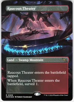 Raucous Theater (Borderless Foil) R Murders at Karlov Manor 329 NM - Image 1
