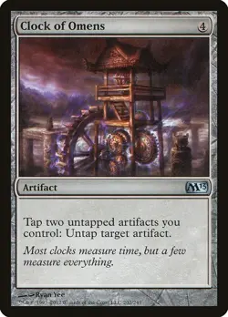 MTG - Clock of Omens - Magic 2013 - X1 - (MP) - #Q4535 - Image 1