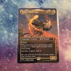 Kykar, Wind's Fury (REGULAR) x1 - MTG Bloomburrow Commander BLC #91 - Image 1