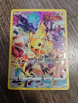 Pikachu 160/159 NM Crown Zenith Secret Rare Pokemon - Image 1
