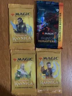Ravnica Remastered - Collector Booster Pack -MTG with three guilds of ravnica - Image 1