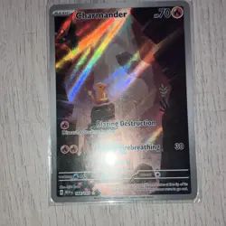 The Pokemon Company SV Scarlet & Violet 151 Charmander 168/165 IR Holo Eng 2023 - Image 1