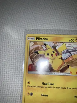 Pokemon Pikachu - 25/25 Non Holo - 25th Anniversary McDonalds Promo 2021 - NM - Image 2