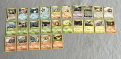 Pokemon Card Bulk Lot of (25) Delta Species Non Holo NM - MP - Image 1