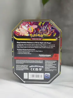 Mega Gengar Mega Moonlit Tin Pokemon TCG Brand New & Factory Sealed! - Image 2
