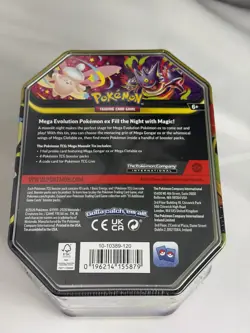 Mega Gengar Mega Moonlit Tin Pokemon TCG Brand New & Factory Sealed! - Image 5