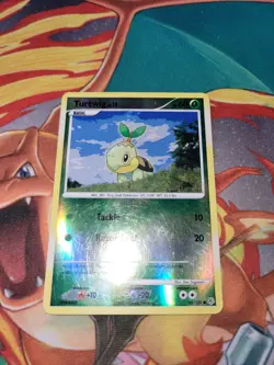 Pokemon TCG Turtwig 103/130 Reverse Holo Diamond & Pearl Base Set MP - Image 1