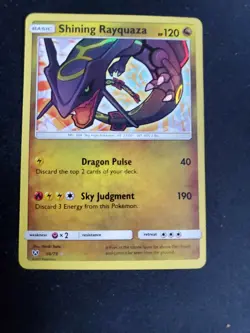POKEMON Shining Rayquaza 56/73 - 2017 - Shining Legends - Image 1
