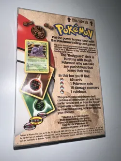 Pokemon TCG WOTC 1999 Fossil Bodyguard Theme Deck - Factory Sealed With Sticker - Image 2