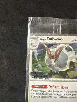 Pokemon Journey Together Hop’s Dubwool 136/159 BEST BUY PROMO EXCLUSIVE SEALED - Image 2