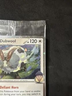 Pokemon Journey Together Hop’s Dubwool 136/159 BEST BUY PROMO EXCLUSIVE SEALED - Image 4